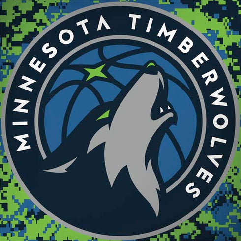 NBA Minnesota Timberwolves Digi Camo Notebook 9 Pro 13in (2017) Skin